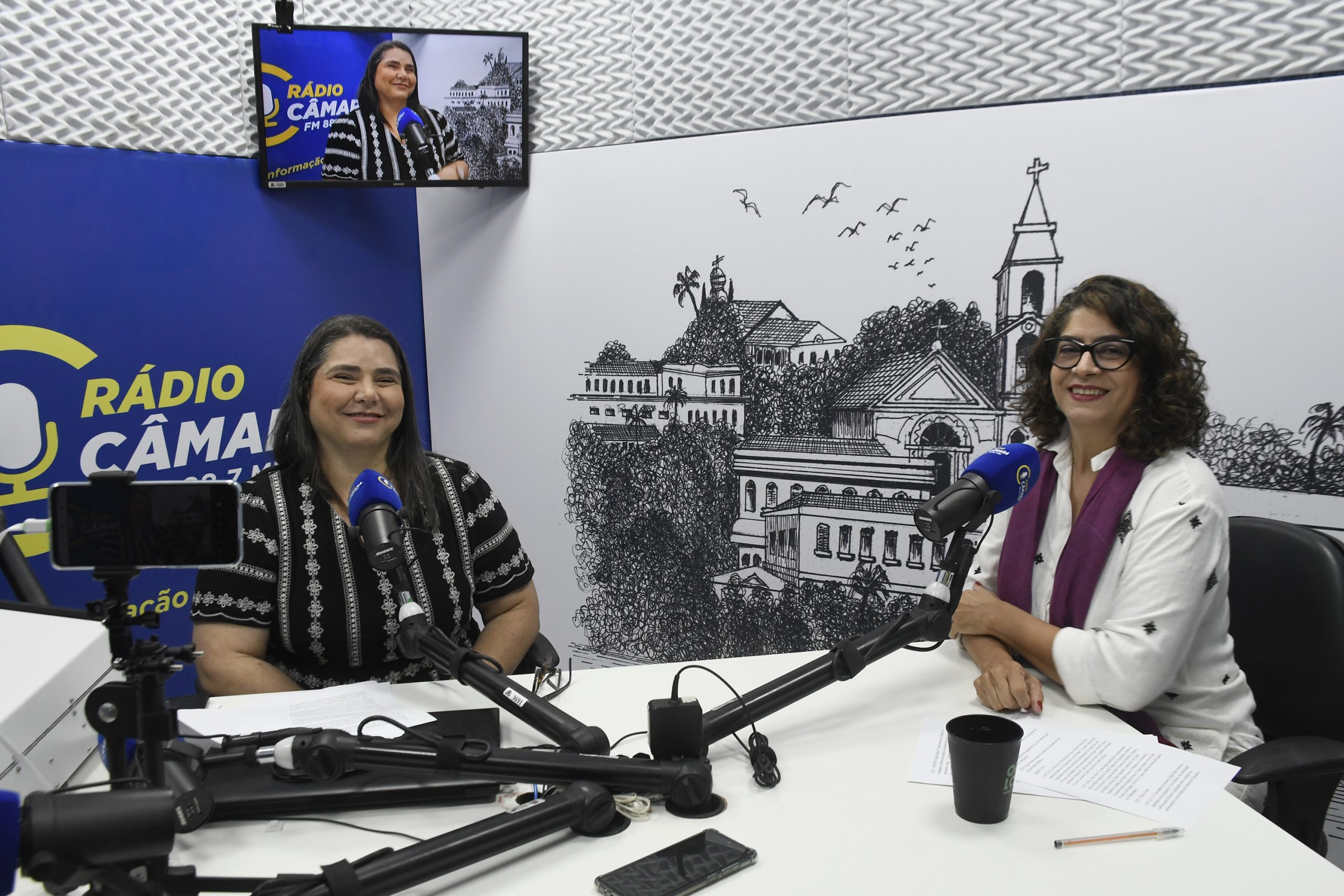 Rádio Câmara JP participa de edição comemorativa de 90 anos do programa “A Voz do Brasil” Rádio Câmara JP participa de edição comemorativa de 90 anos do programa “A Voz do Brasil”