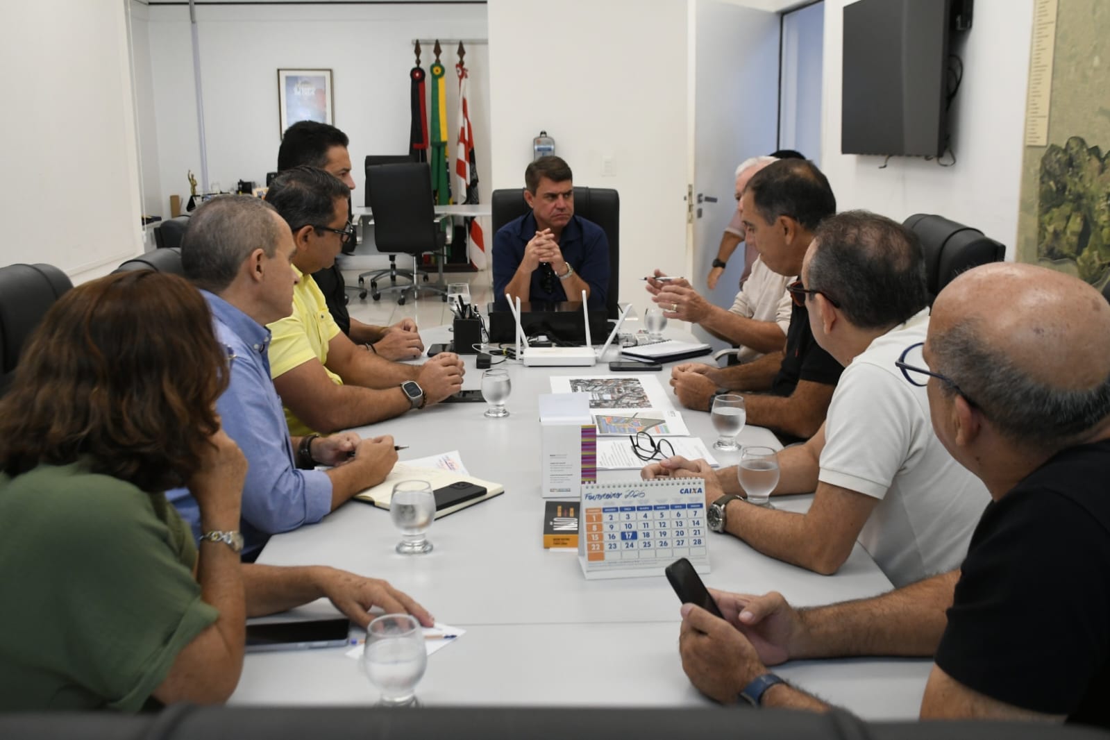 Prefeito em exercício reúne secretários para alinhar construção do novo Mercado Central de João Pessoa